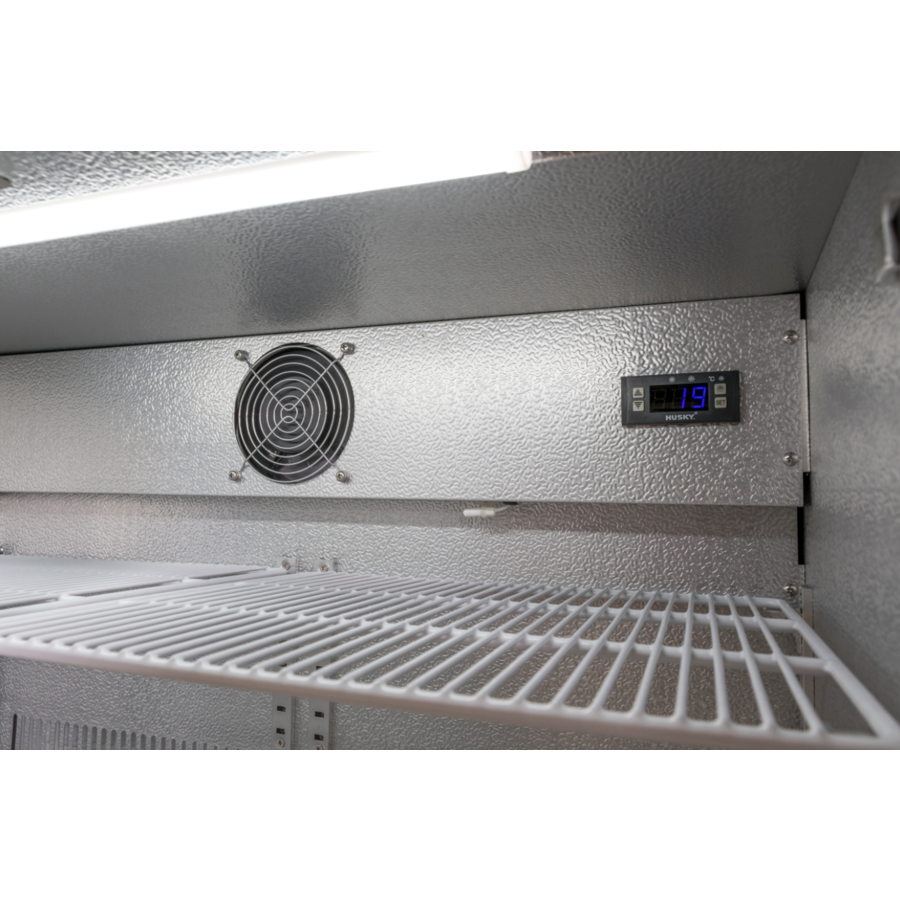 Bar fridge | Black | 52 x 87 x 87 cm | 186L