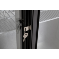 Bar fridge | Black | 52 x 87 x 87 cm | 186L