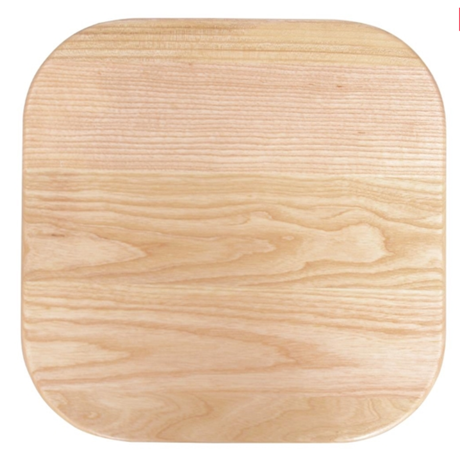 Cantina Bistrohocker | Holz-Grau metallic | 47(h)x40x40cm | 4 Stück