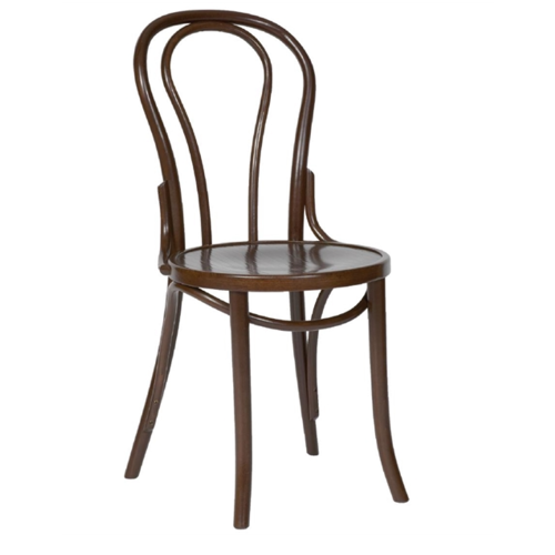  HorecaTraders Bugholzstuhl | Braun | 89 (h) x 43,2 x 51 cm 