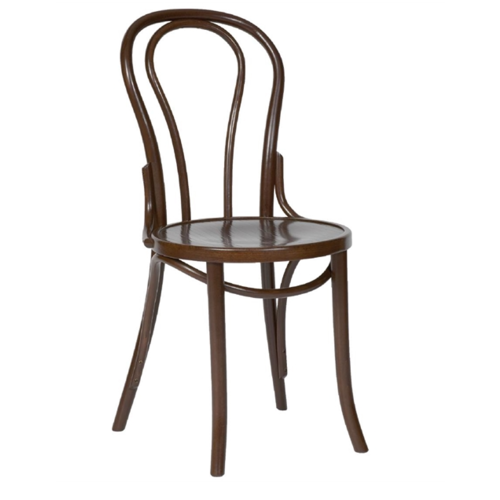  HorecaTraders Buighouten stoel | Bruin | 89(h)x43.2x51cm 