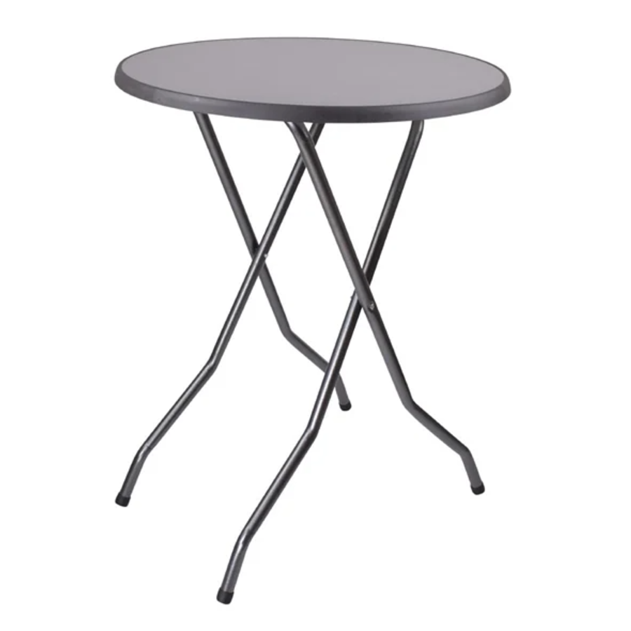 Barcelona standing table | Gray | Foldable | 110(h)x85cm