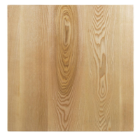 Table de bar de bistrot | Gris avec plateau en bois | 104(h)x60x60cm