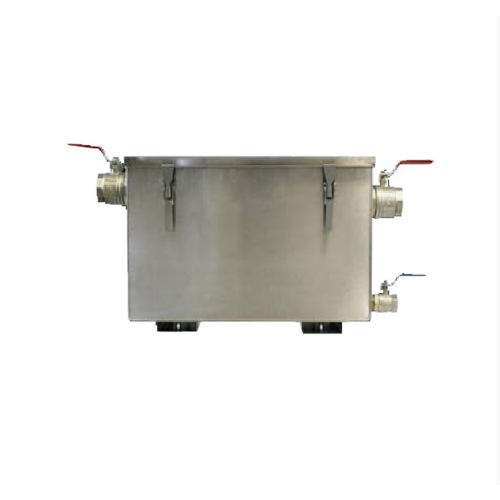  HorecaTraders Grease separator | 132L/250 Lids | stainless steel 