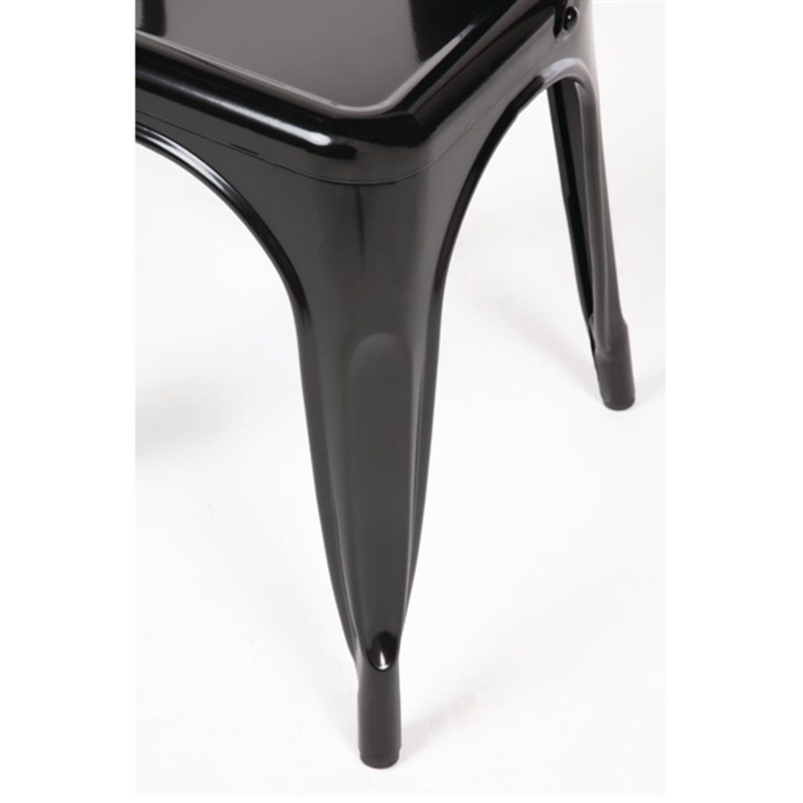 Steel Chair | Black | 85.5(h)x44.5x52cm