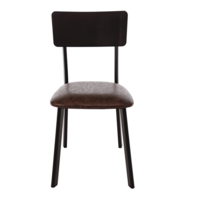 Vintage Stuhl | Mokka | 85,5 (h) x 42,8 x 54 cm | 4 Stück