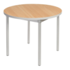 HorecaTraders Enviro Round Table | Birch Effect | 71(h)x90cm