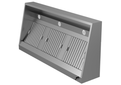  HorecaTraders Extractor hood | Wall model | 5 sizes 