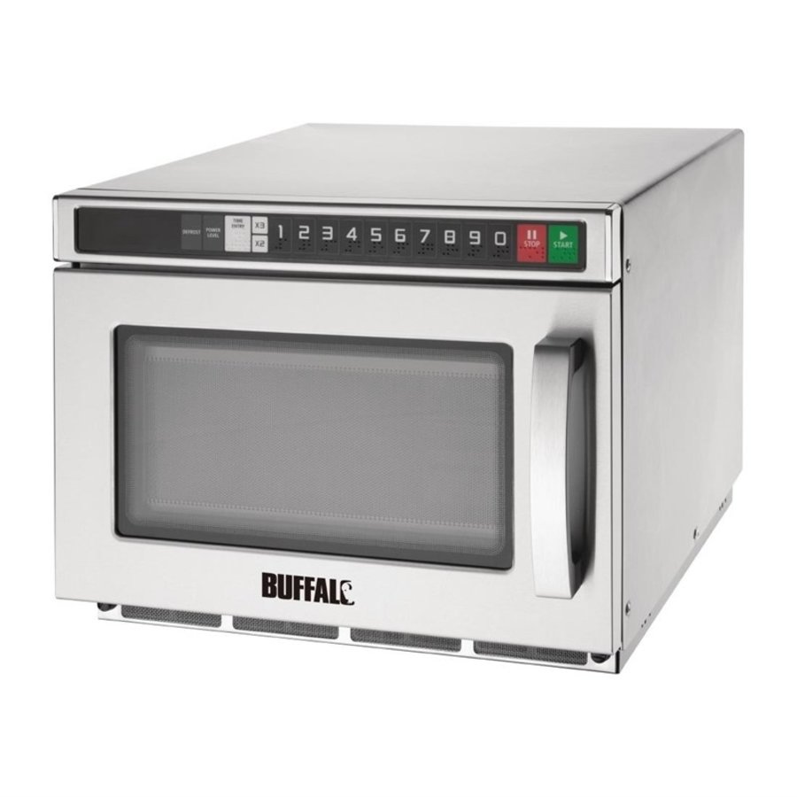 Professional microwave stainless steel | 1800 watts