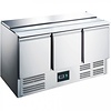 Saro salad | 137x70x86 cm | stainless steel |230 V