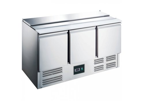  Saro Saladette | 137x70x86 cm | Acier inoxydable | 230 V 