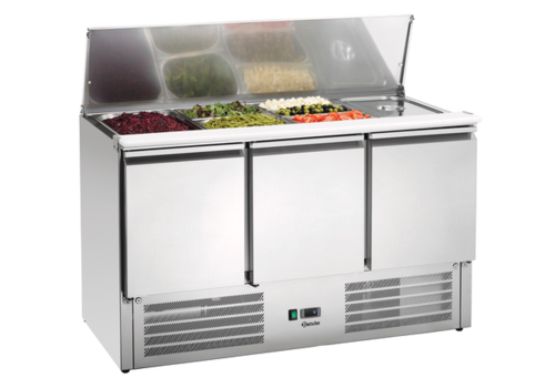  Bartscher Saladte | 4 x 1/1 GN | 136.5x70x89(H) cm | 390 litres 