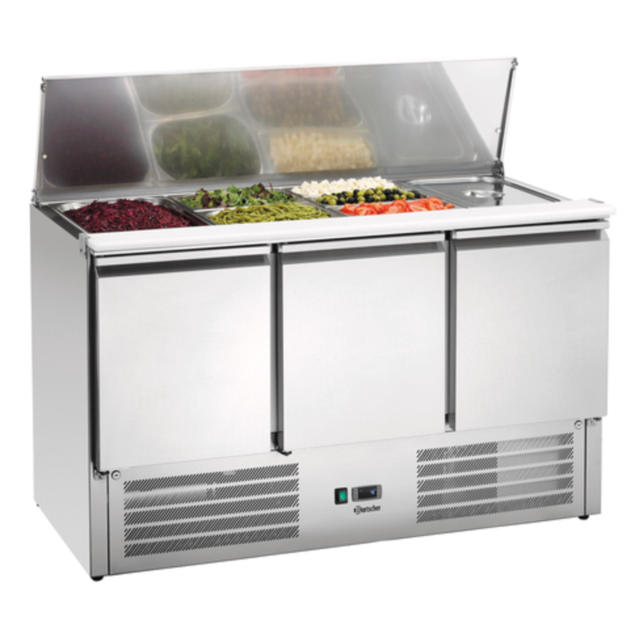 Salade | 4 x GN 1/1 | 136,5x70x89(H) cm | 390 litres