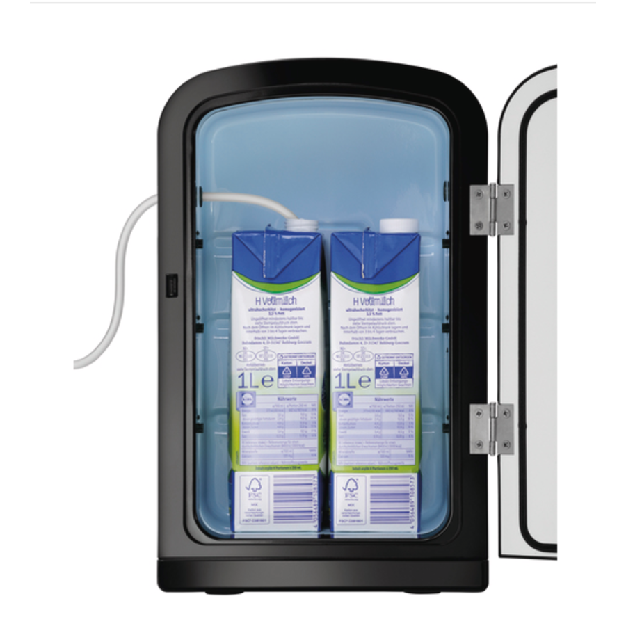 Milk cooler | Black | 22x33x36 cm | 6 L