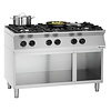 Bartscher Gas stove | stainless steel | gas | 120x70x91(H) cm | 6 burners