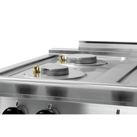 Gas stove | stainless steel | gas | 120x70x91(H) cm | 6 burners