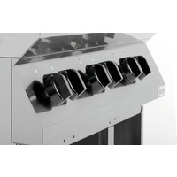 Cuisinière à gaz | acier inoxydable | Gaz | 120x70x91(H) cm | 6 brûleurs