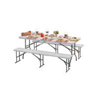 Foldable Party Beer Bench