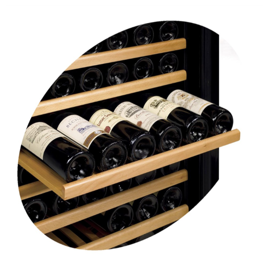 Réfrigérateur à vin | 2 zones de température | 59,5x68x176 cm