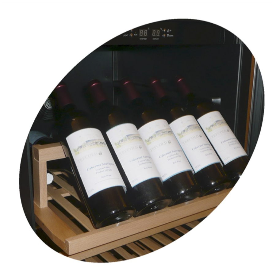 Wine Fridge | 2 temperature zones | 60x68x176 cm