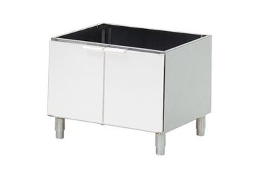  HorecaTraders Base ouverte | 60x49x57 cm | Acier inoxydable 