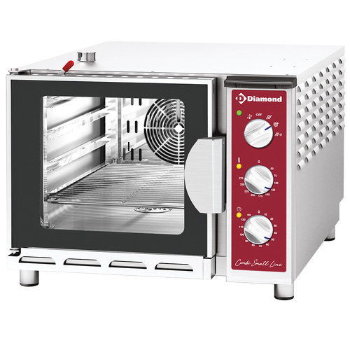  HorecaTraders Elektrische stoom/convectieoven | 4x GN 1/1 | 5 kW 