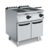 HorecaTraders Friteuse à gaz | 15+15 litres | 28 kW | 800(l)x730(p)x870(h)mm