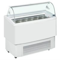 Ice cream display case | FIJI | Forced (3 sizes)