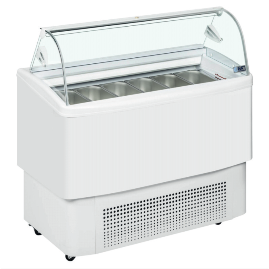 Ice cream display case | FIJI | Forced (3 sizes)