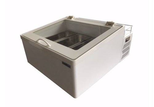  HorecaTraders Eisvitrine ICE 3 V LED FLAT 