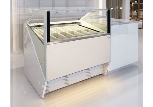  HorecaTraders Vitrine à glaces NEO 12 Gelato 