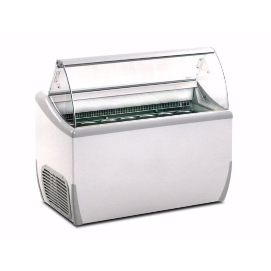 Scoop ice cream display case J7 EXTRA