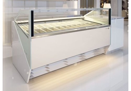  HorecaTraders Vitrine à glaces NEO 24 Gelato 