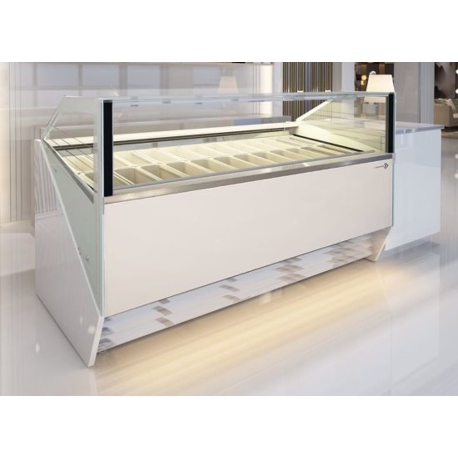 Scoop ice cream display case NEO 24 Gelato
