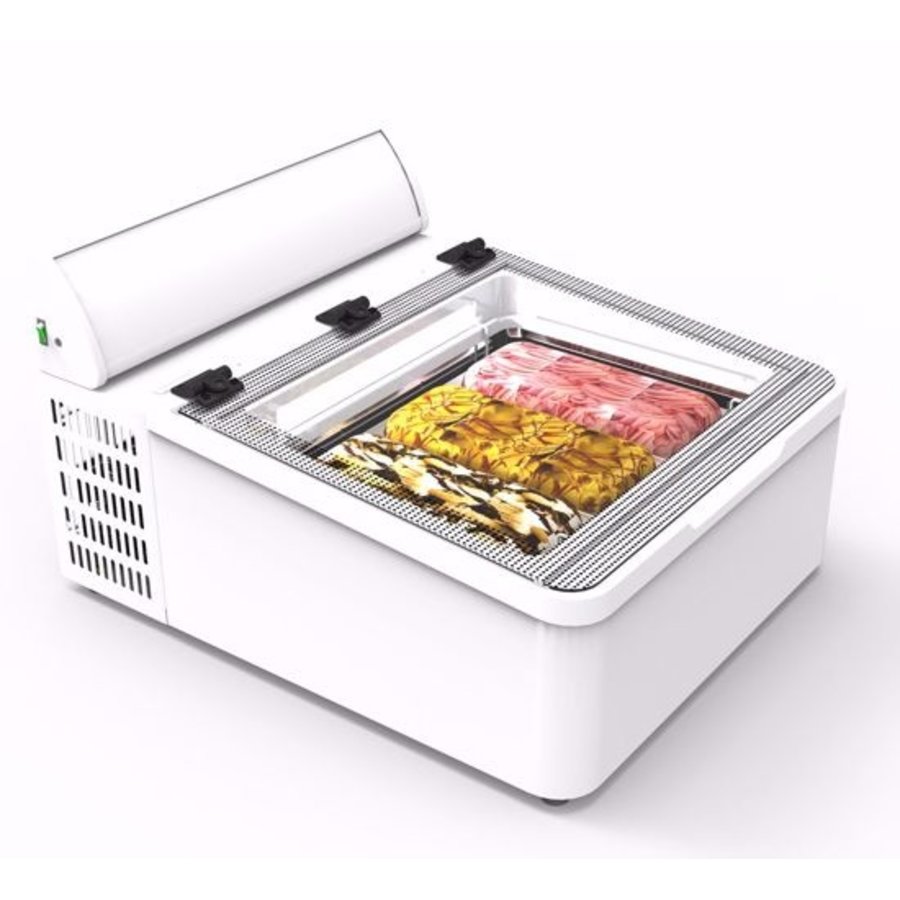 Vitrine à glaces MINI CREAM 3 LED