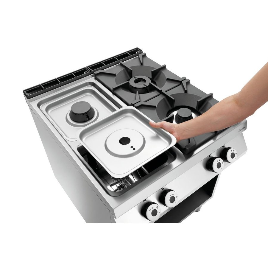 Hospitality Gas Stove With Open Base | 4 Burners