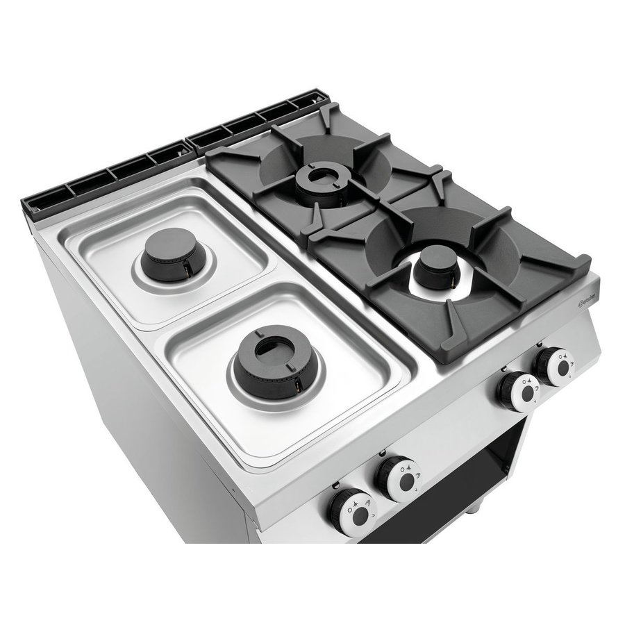 Catering Gas Stove With Open Substructure | 4 Burners