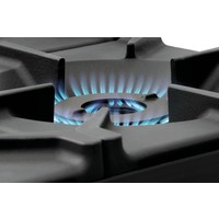Cuisinière à gaz d'accueil avec unité de base ouverte | 4 brûleurs