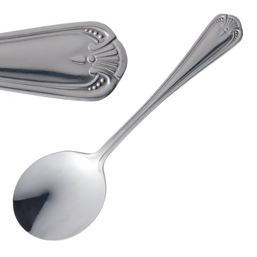  Olympia Jesmond Soup Spoon | 12 pieces 