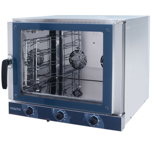  HorecaTraders Convection oven | 230 V | Lever Left, Hinge Right 