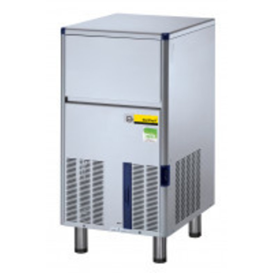 Machine à glaçons refroidie à l'eau | 60KG/24h | Stockage de 20 kg