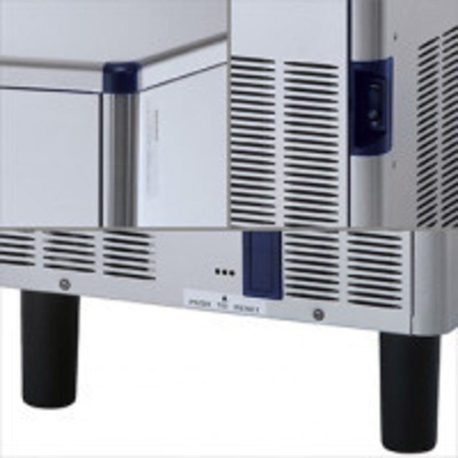 Machine à glaçons refroidie à l'eau | 60KG/24h | Stockage de 20 kg