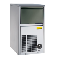 Machine à glaçons refroidie par eau | 20 kg/24 h | Stockage de 6 kg
