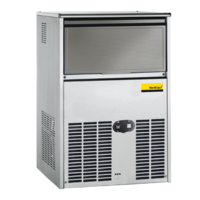 Machine à glaçons refroidie par eau | 38 kg/24 h | Stockage de 15 kg