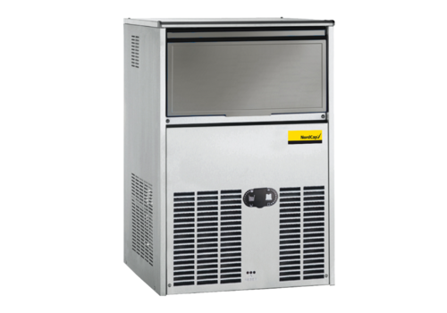  HorecaTraders Machine à glaçons refroidie par eau | 38 kg/24 h | Stockage de 15 kg 
