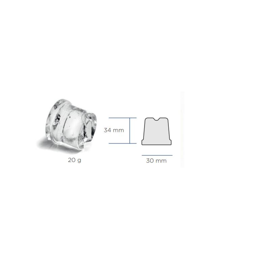 HorecaTraders Ice Cube Storage | 380kg