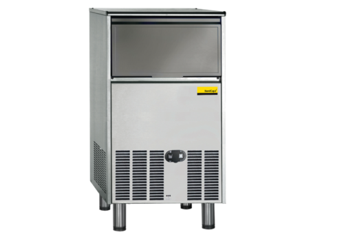  HorecaTraders Ice Cube Machine Water Cooled | 50KG/24h | 22KG Storage 