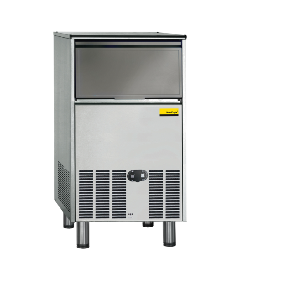 Machine à glaçons refroidie par eau | 63 kg/24 h | Stockage de 22 kg