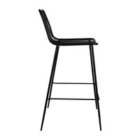 Bar stool | Stainless Steel Black | 4 pieces