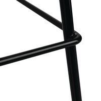 Bar stool | Stainless Steel Black | 4 pieces